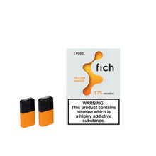 Load image into Gallery viewer, FICH Pods x 2 pack - Yellow Mango - FICH UK
