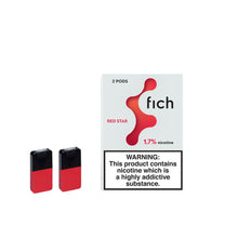 Load image into Gallery viewer, FICH Pods x 2 pack - Red Star flavour - FICH UK
